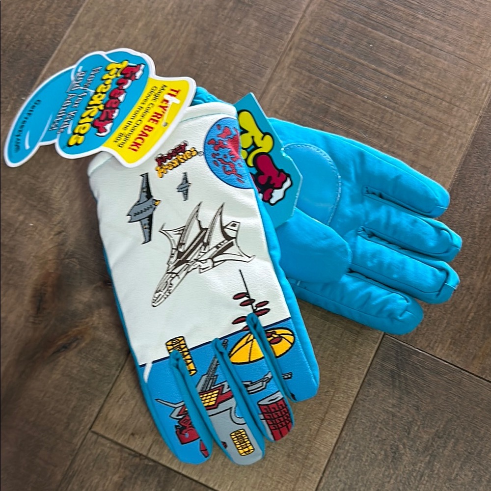 Nickelodeon Blue and White Kids' Gloves